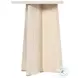 Melange Travertine Marble Cirque Spot Table