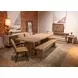 Acadia Oat 79" Dining Bench