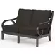 Monterey Spectrum Carbon 56" Outdoor Loveseat with Self Welt
