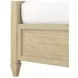 Eave Sundrenched Oak King Panel Bed