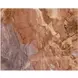 Grace Orange Levante Round Marble Top Accent Table
