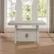 Garland Sand 80" Extendable Rectangular Counter Height Table with Storage