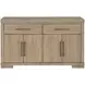 Napa Brown 4 Door Server