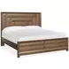 Callisto Bourbon Brown California King Panel Bed