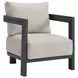 Fresca Beige Outdoor Upholstered Chair Set of 2