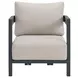 Fresca Beige Outdoor Upholstered Chair Set of 2
