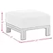 Fresca Beige Outdoor Upholstered Square Ottoman