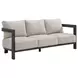 Fresca Beige 80" Outdoor 80" Sofa