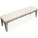 Braelyn Beige Upholstered Dining Bench