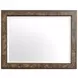 Timberlyn Espresso 8 Drawer Dresser with Rectangular Mirror