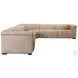 Savion Grandier Giovanni Taupe Leather 5 Piece Power Reclining Sectional With Power Headrest