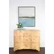Plymouth Matte Burl Wood 3 Drawer Soft Close Accent Chest