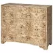Plymouth Matte Burl Wood 3 Drawer Soft Close Accent Chest