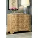 Plymouth Matte Burl Wood 3 Drawer Soft Close Accent Chest