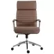 DC 602 SFLT GCH Softy Latte Upholstered Tall Desk Chair