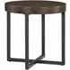 Yukon Brown Round End Table
