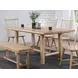 Pocono Manor Natural Rectangular Dining Room Set