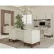 Pomona Soft White Home Office Set