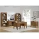 Beth Brown Oak Open Bookcase