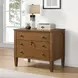 Beth Brown Oak File Cabinet