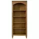 Beth Brown Oak Open Bookcase