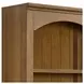 Beth Brown Oak Open Bookcase