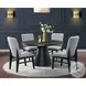 Canal Black Dining Table