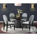 Canal Black Dining Table