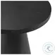 Canal Black End Table