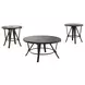 Portland Gray Round End Table