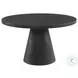 Canal Black Dining Table