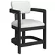 Canal White Upholstered Counter Height Stool Set of 2
