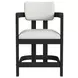 Canal White Upholstered Counter Height Stool Set of 2