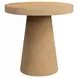 Canal Natural Round End Table