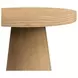 Canal Natural Round End Table