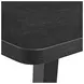 Canal Black 78" Rectangular Dining Table
