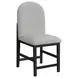 Canal Gray Upholstered Round Counter Height Stool Set of 2