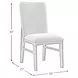 Canal Gray Upholstered Dining Side Chair Set of 2