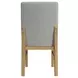 Canal Gray Upholstered Dining Side Chair Set of 2