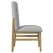 Canal Gray Upholstered Dining Side Chair Set of 2