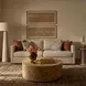Portsmouth Sand Textured Chenille Sofa