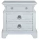 Summer Creek Blue 3 Drawer Nightstand with USB Charging
