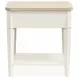 Whisperbay Sea Pearl and Driftwood Rectangular End Table