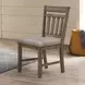 Harrisburg Gray Upholstered Dining Chair Set of 2