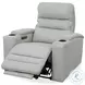 Norell Stone Leather Zero Gravity Power Recliner