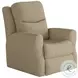 Fame Glam Squad Sand Power Headrest Rocker Recliner