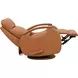 Pratt Carleigh Sand Leather Swivel Glider Recliner