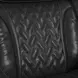 Ascend Black Leather 75" Power Reclining Loveseat with USB Charging and LED