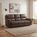 Proctor Brown Double 90" Power Reclining Sofa