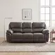 Proctor Gray 90" Double Reclining Sofa